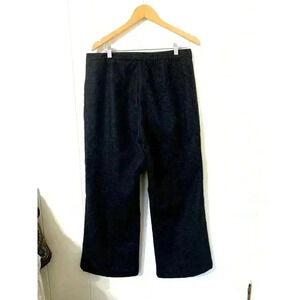 Vintage Bass Women's Wool Cashmere Blend High Rise Wide Leg Pants Size 14 Career